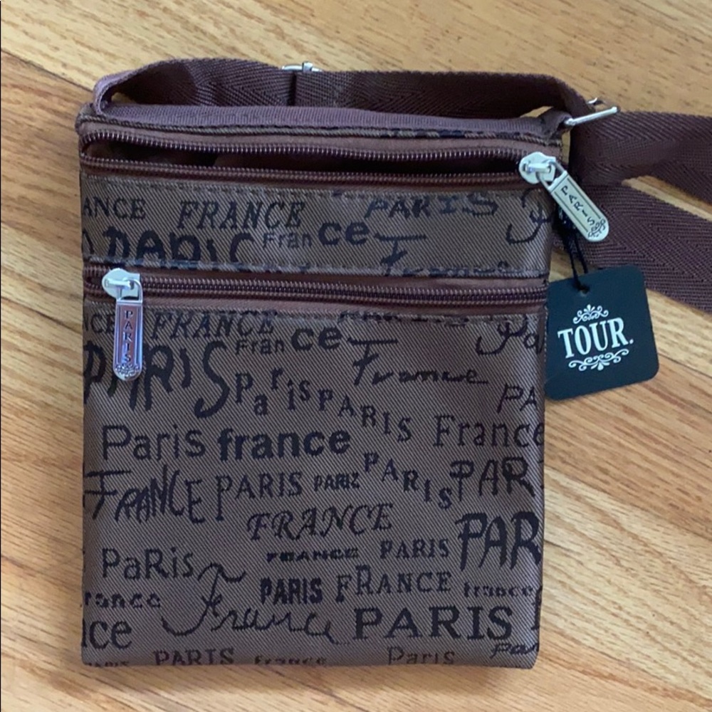 NWT Paris Themed Purse